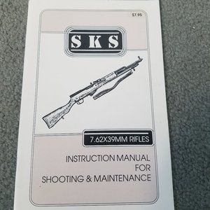 SKS military rifle instruction manual and maintenance